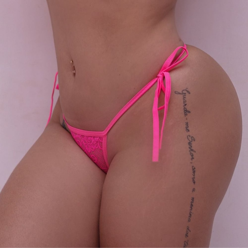 Calcinha Apressadinha Em Renda Tallyta Moda Apimentada