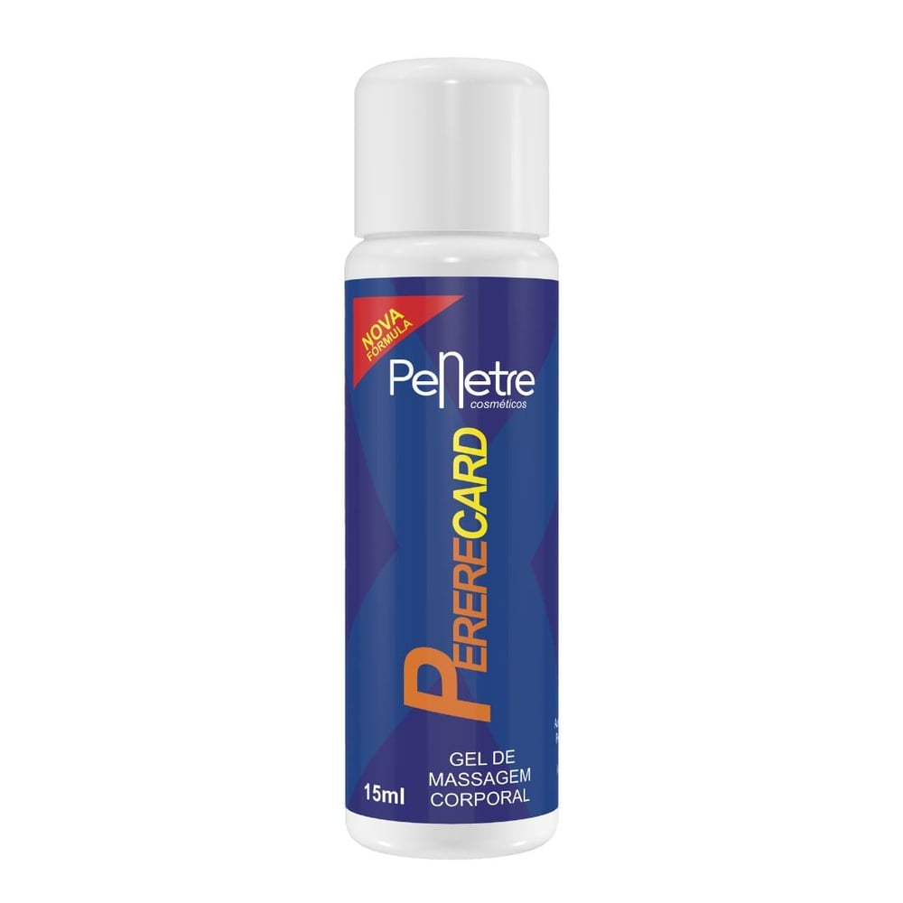 Pererecard Gel Para Massagem Corporal Beijável 15ml Penetre Cosméticos