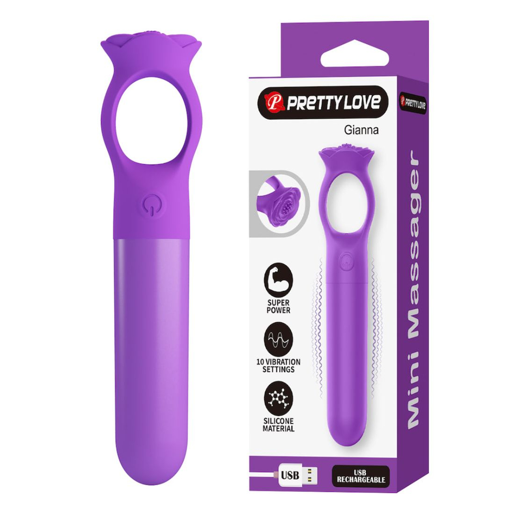 Gianna Vibrador Com 10 Modo De Vibração Pretty Love