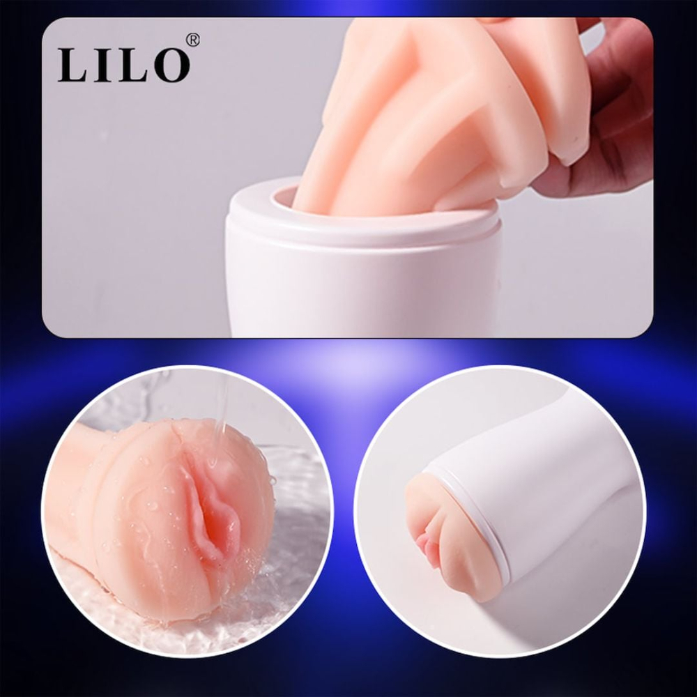 Masturbador Lanterna Robot Com Formato De Vagina Lilo