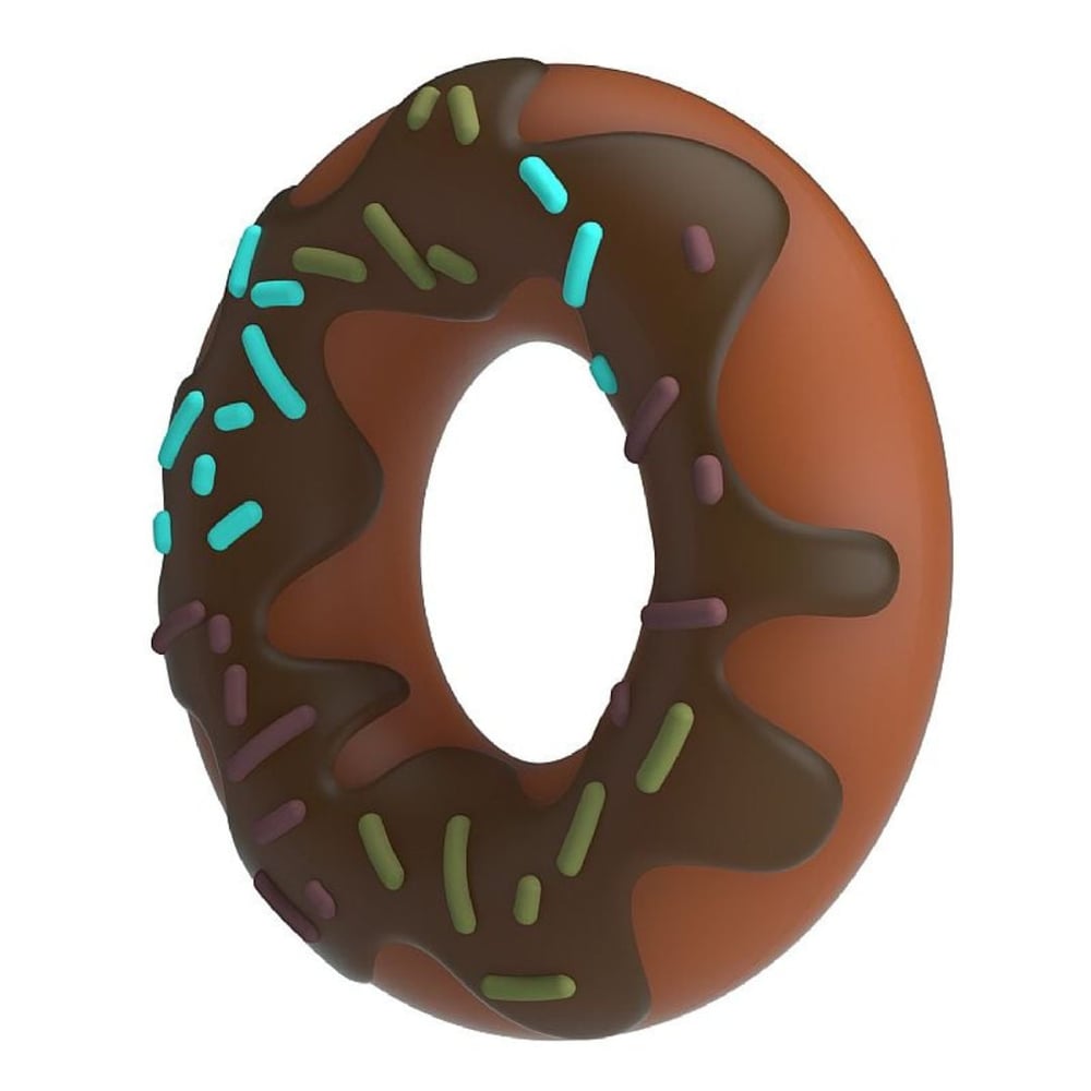 Super Donut Anel Peniano Em Silicone Pretty Love