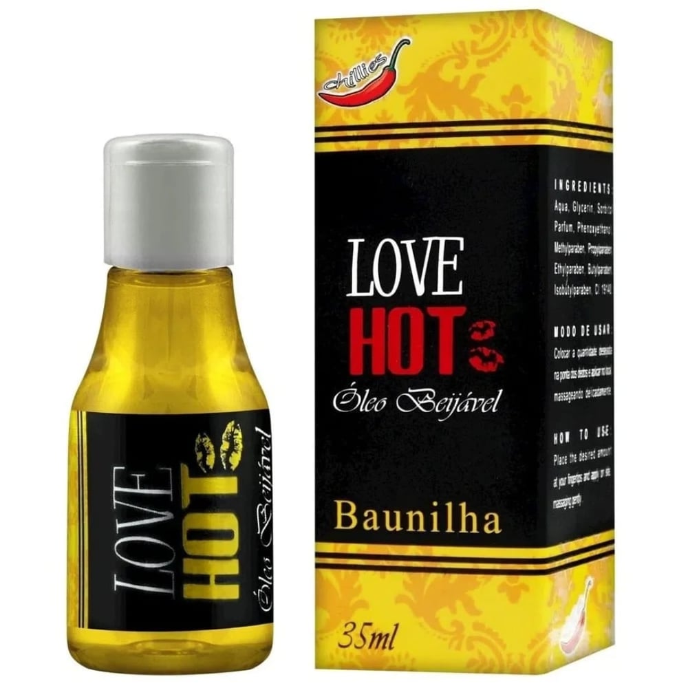 Love Hot óleo Beijável 35ml Chillies