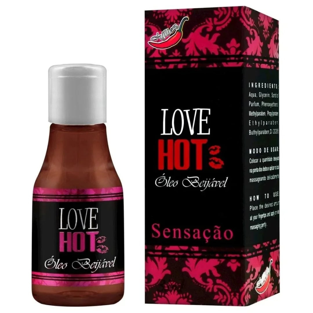 Love Hot óleo Beijável 35ml Chillies