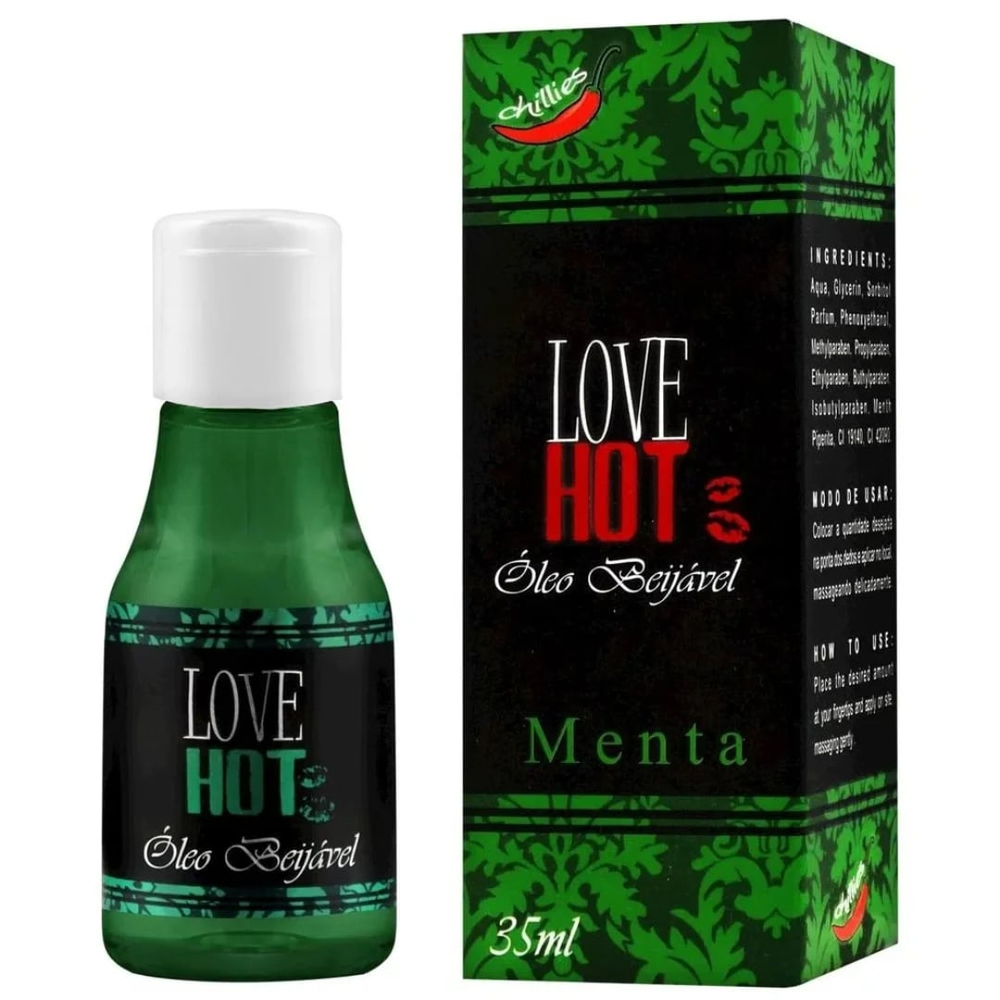 Love Hot óleo Beijável 35ml Chillies