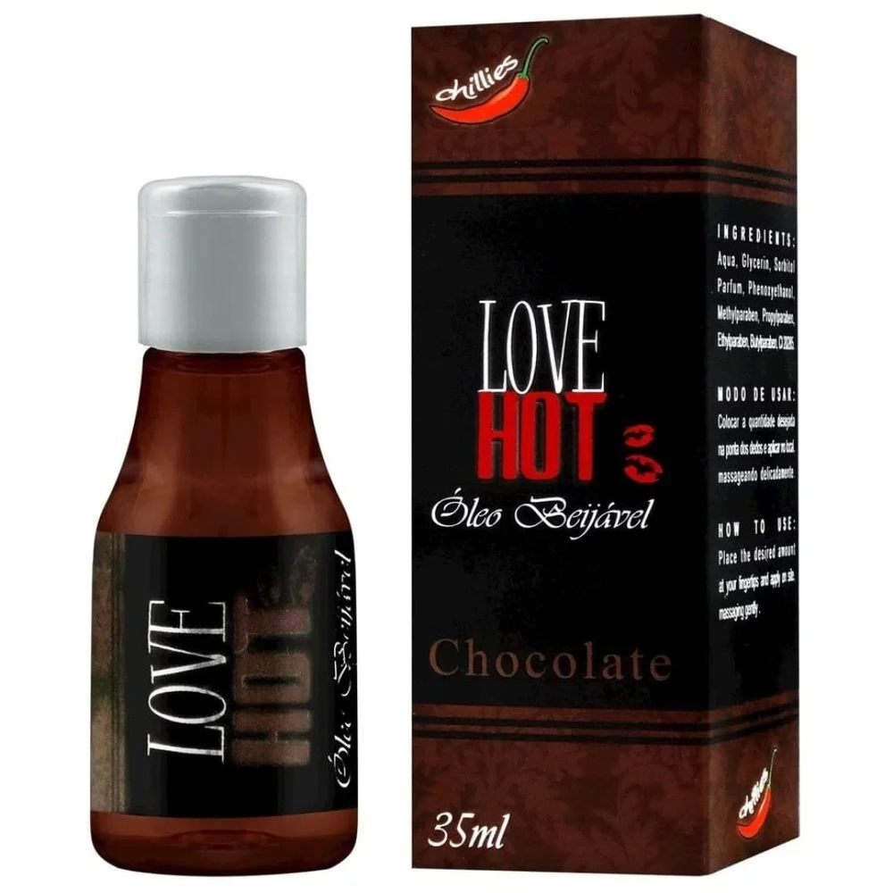 Love Hot óleo Beijável 35ml Chillies