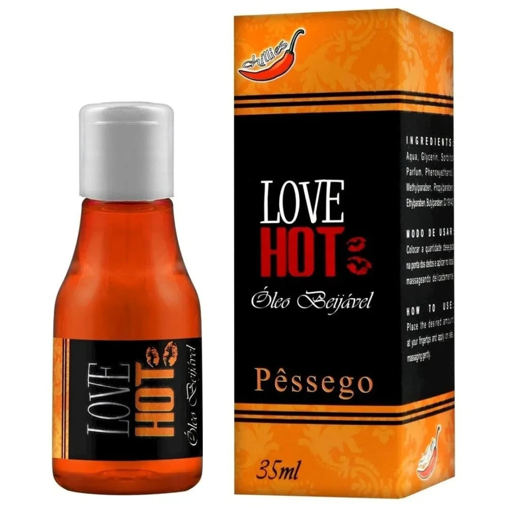 Love Hot óleo Beijável 35ml Chillies