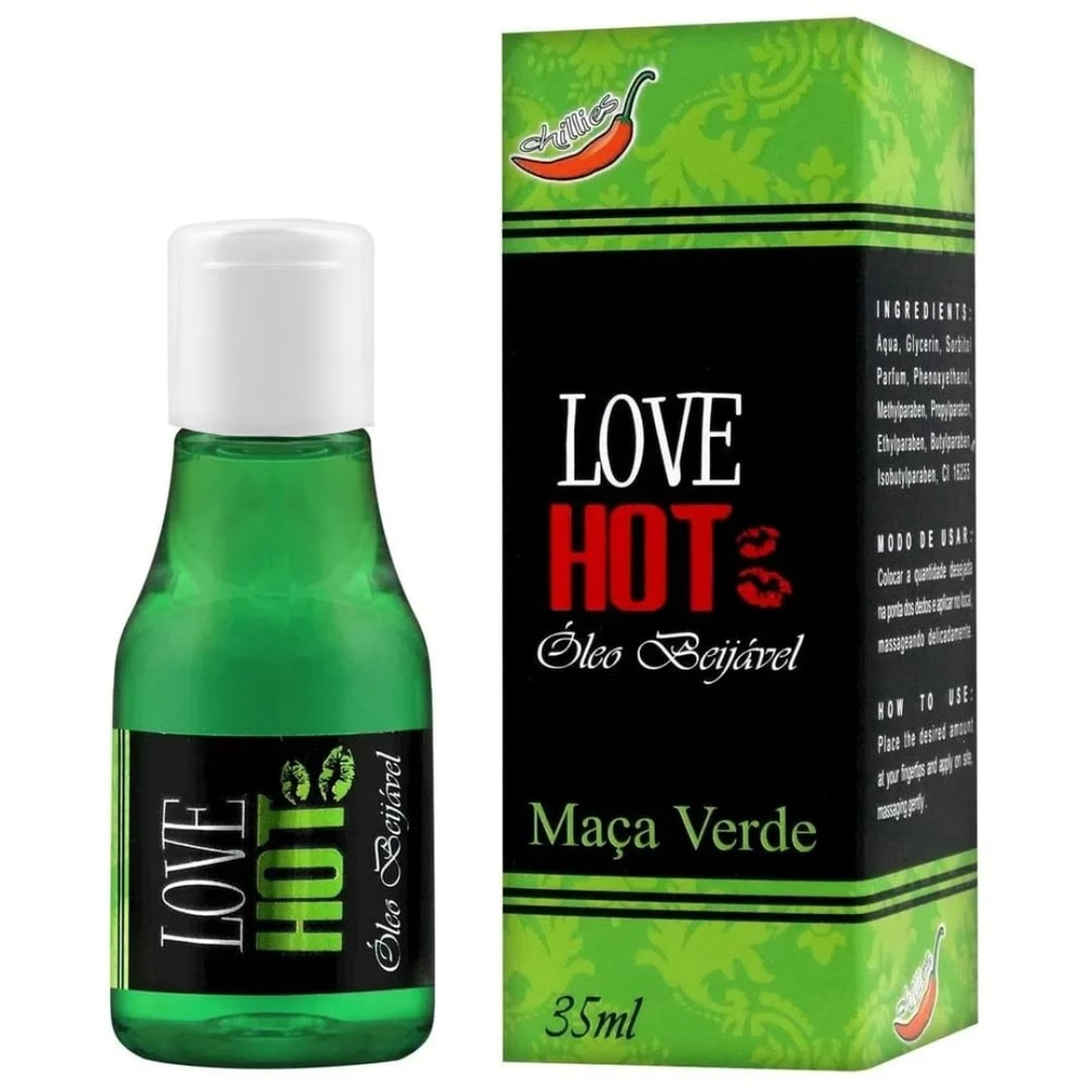 Love Hot óleo Beijável 35ml Chillies