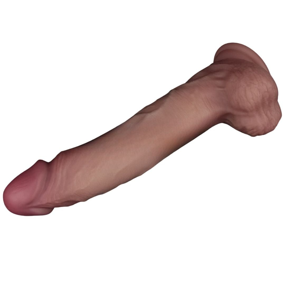Pênis Realístico 10 Dupla Densidade Com Controle Remoto Love Toy