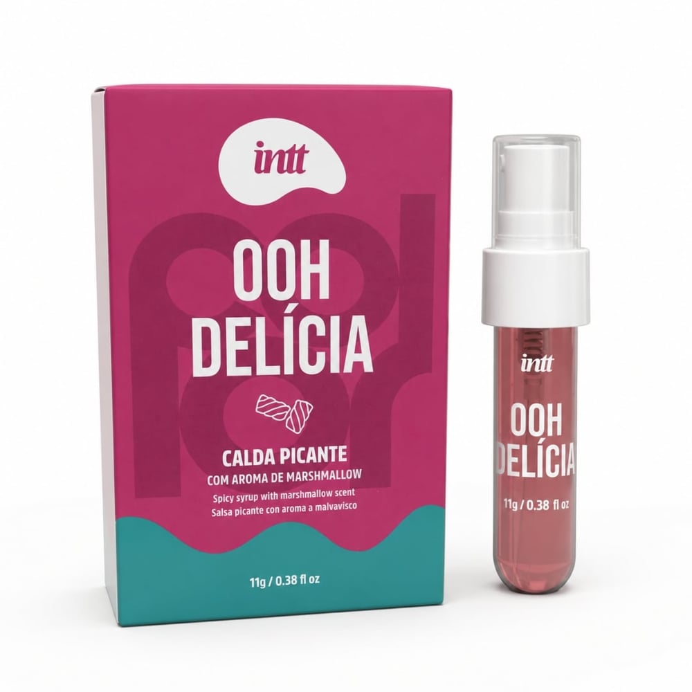 Ooh Delícia Calda Picante Beijável 11g Linha Collors Intt