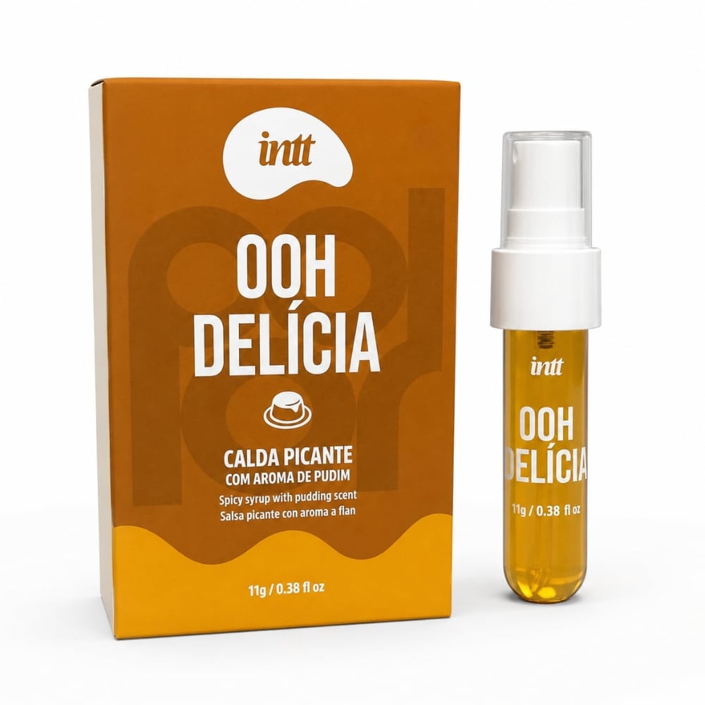 Ooh Delícia Calda Picante Beijável 11g Linha Collors Intt