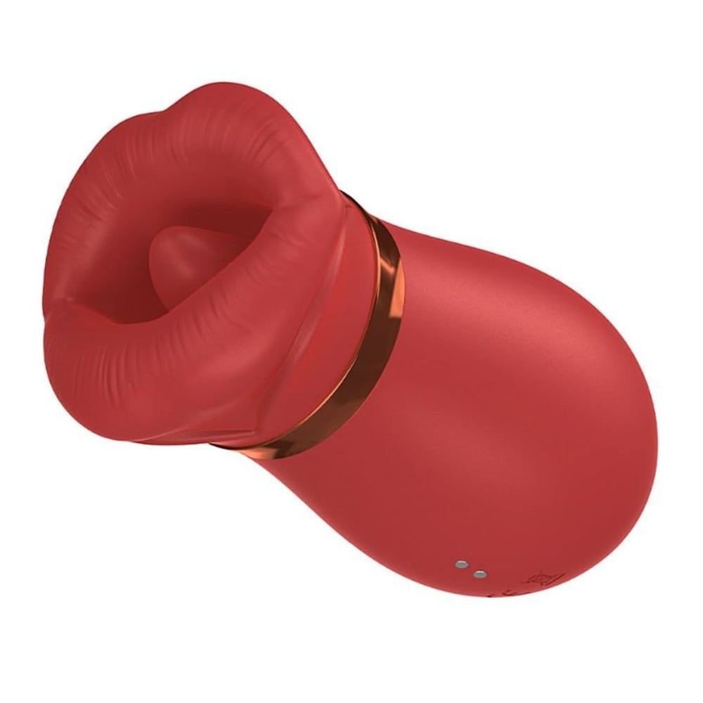 Vibrador Em Boca Estimuladora Com Língua Com 10 Vibrações Vibe Toys
