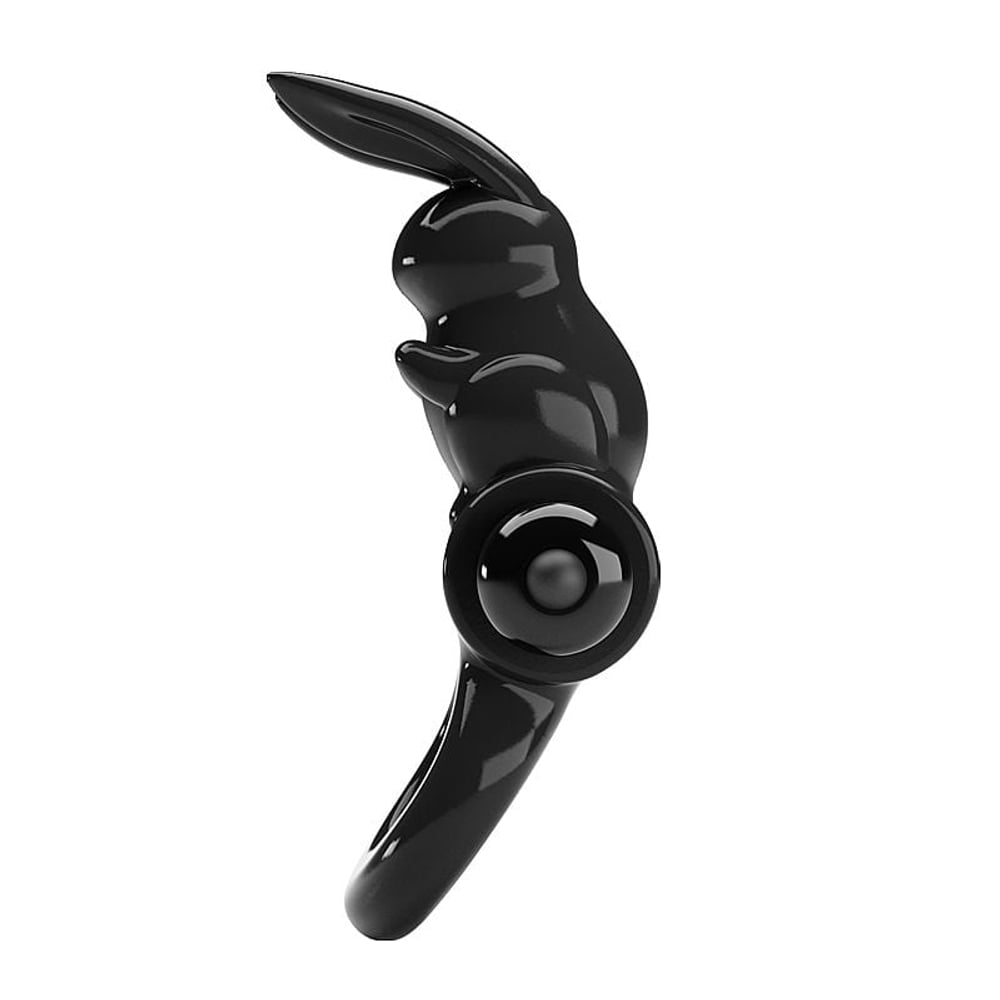 Anel Peniano Formato De Coelho Com Vibrador Pretty Love