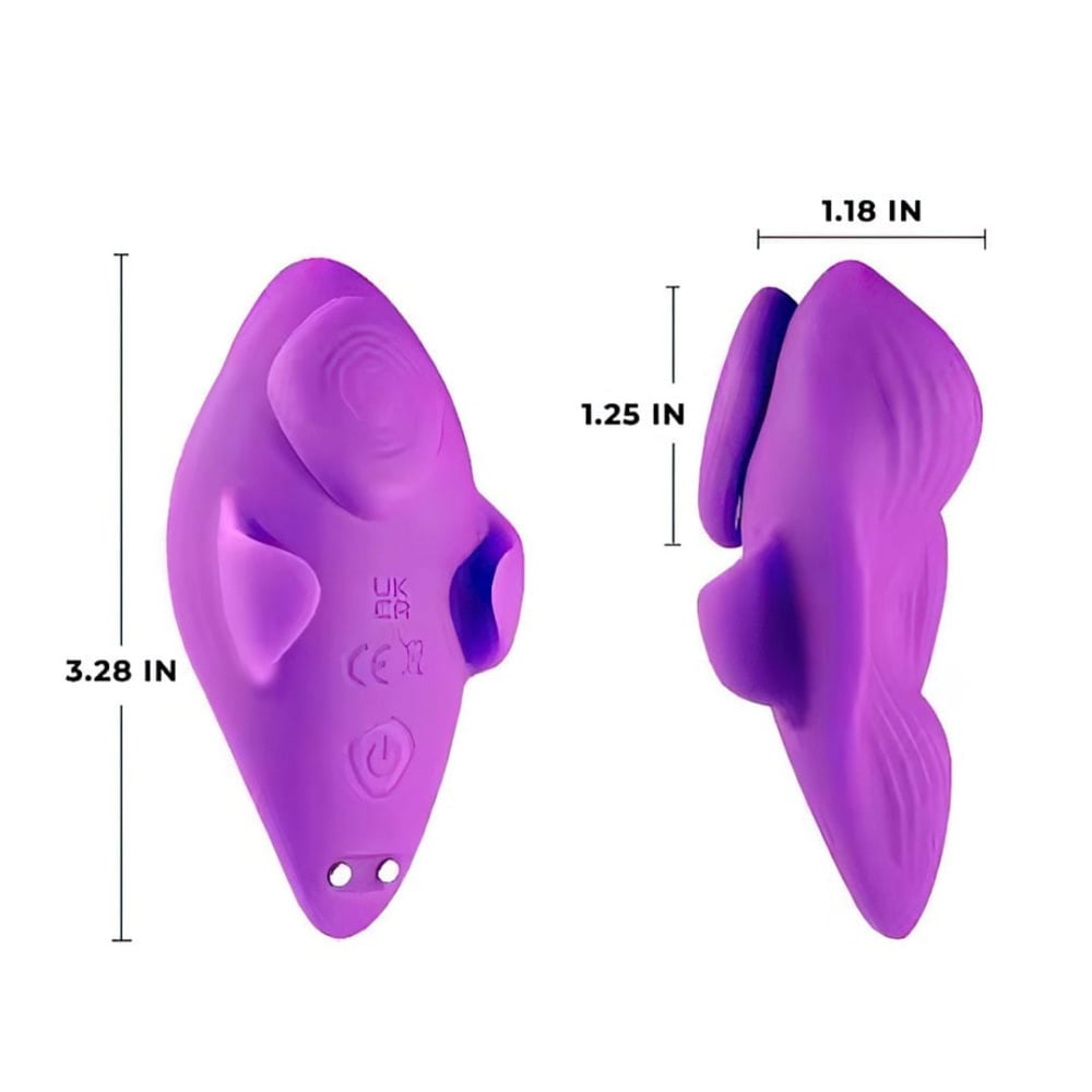 Vibrador De Calcinha Feiyan 9 Modos De Vibração Com Controle Remoto Via App