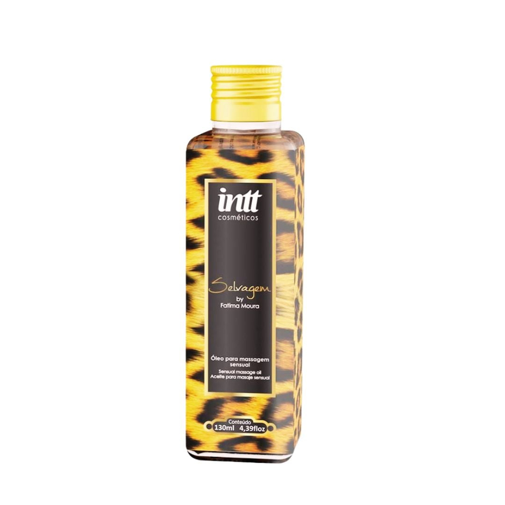 Selvagem óleo Afrodisíaco Para Massagem E Hidratação 130ml Intt