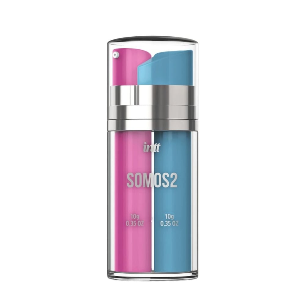 Somos2 Gel Excitante Feminino E Gel Prolongador Masculino 10g Intt
