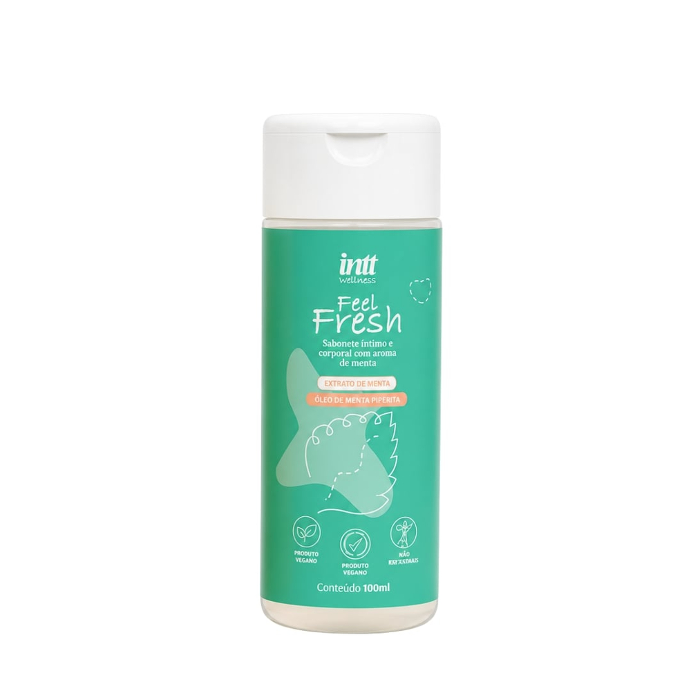 Feel Fresh Sabonete íntimo E Corporal 100ml Intt