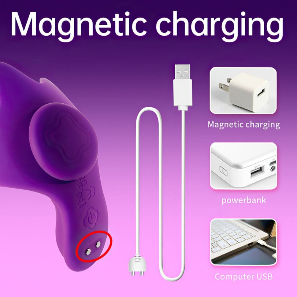 Vibrador De Calcinha Sunflower 9 Modos De Vibração Com Controle Remoto