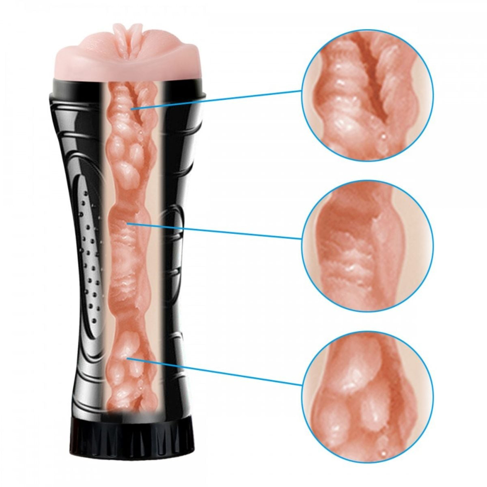 Masturbador Lanterna Elettra Com Formato De Vagina Vibe Toys