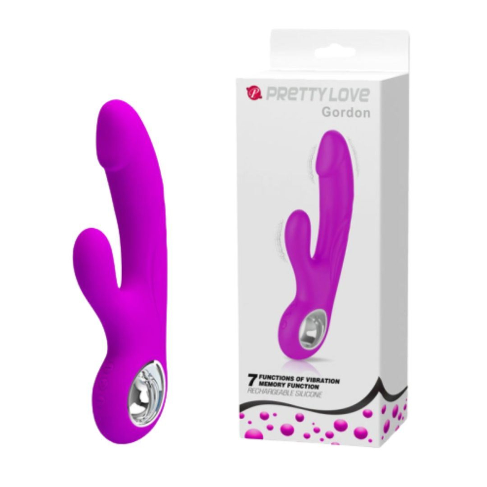 Vibrador Ponto G Com Glande Selene 7 Pulsações E 5 Vibrações Pretty Love