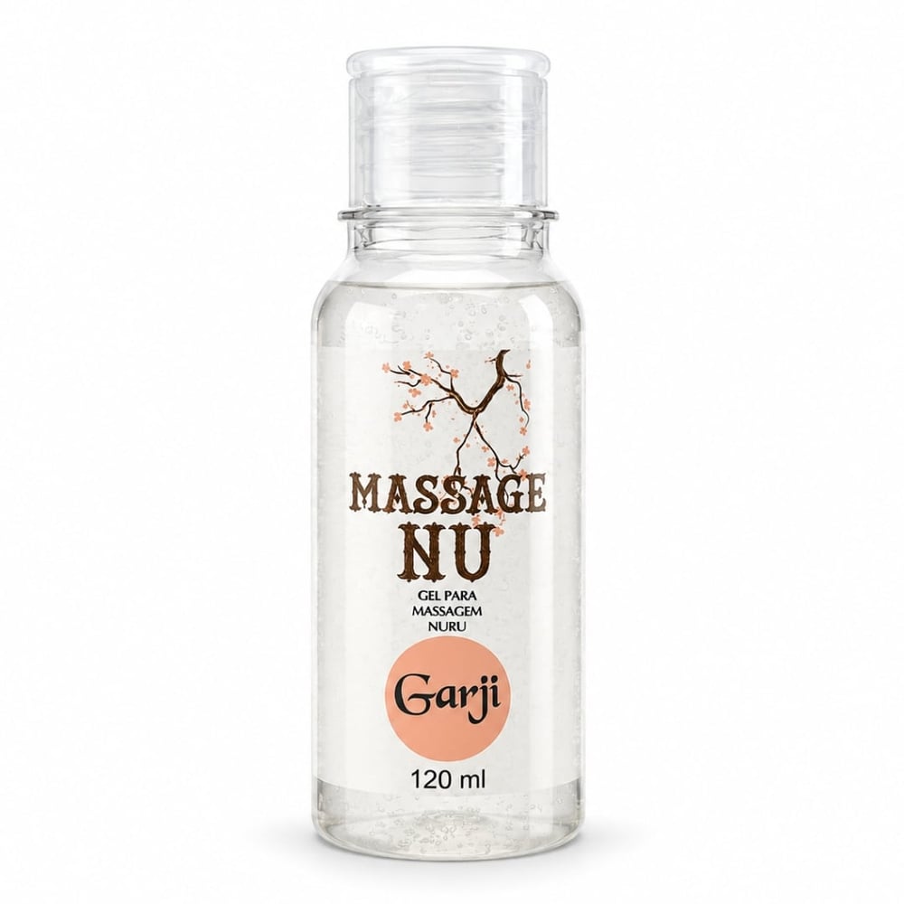 Nuru Gel Para Massagem 120ml Garji