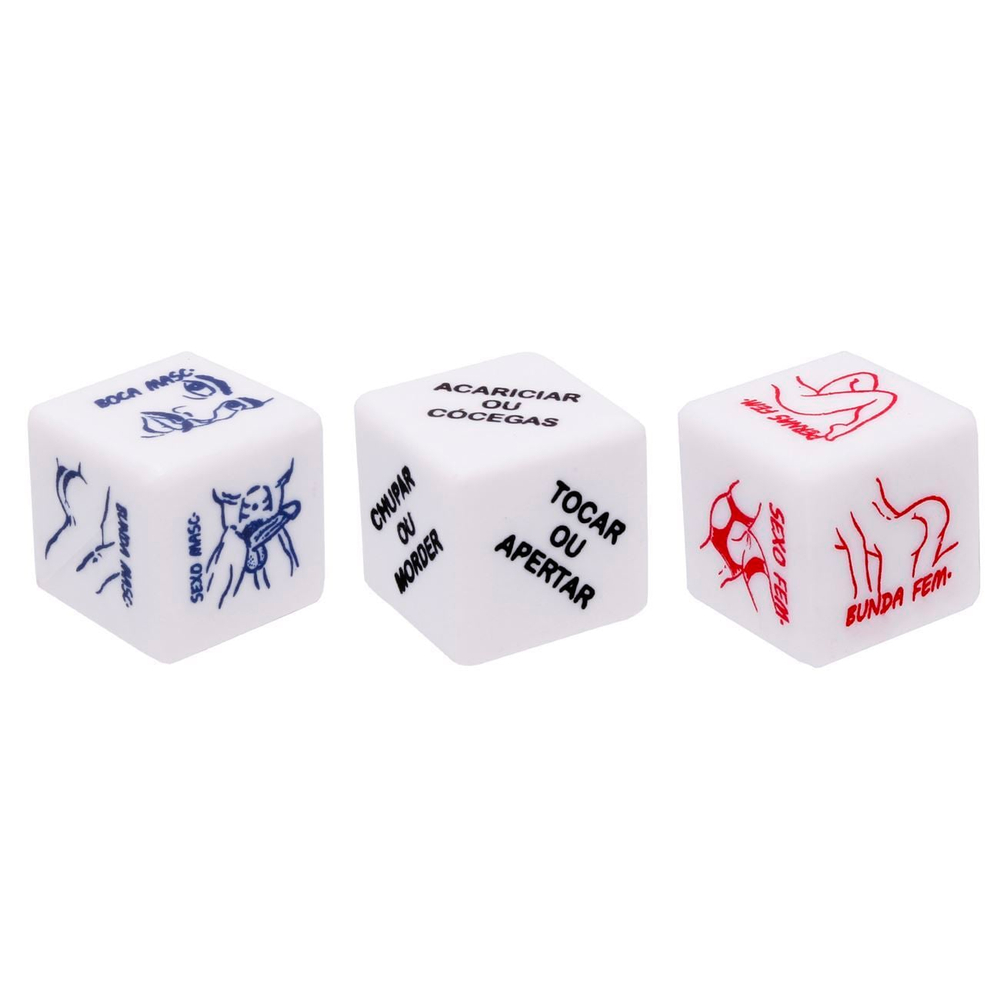 Toque Do Cupido Hétero Triplo Diversão Ao Cubo
