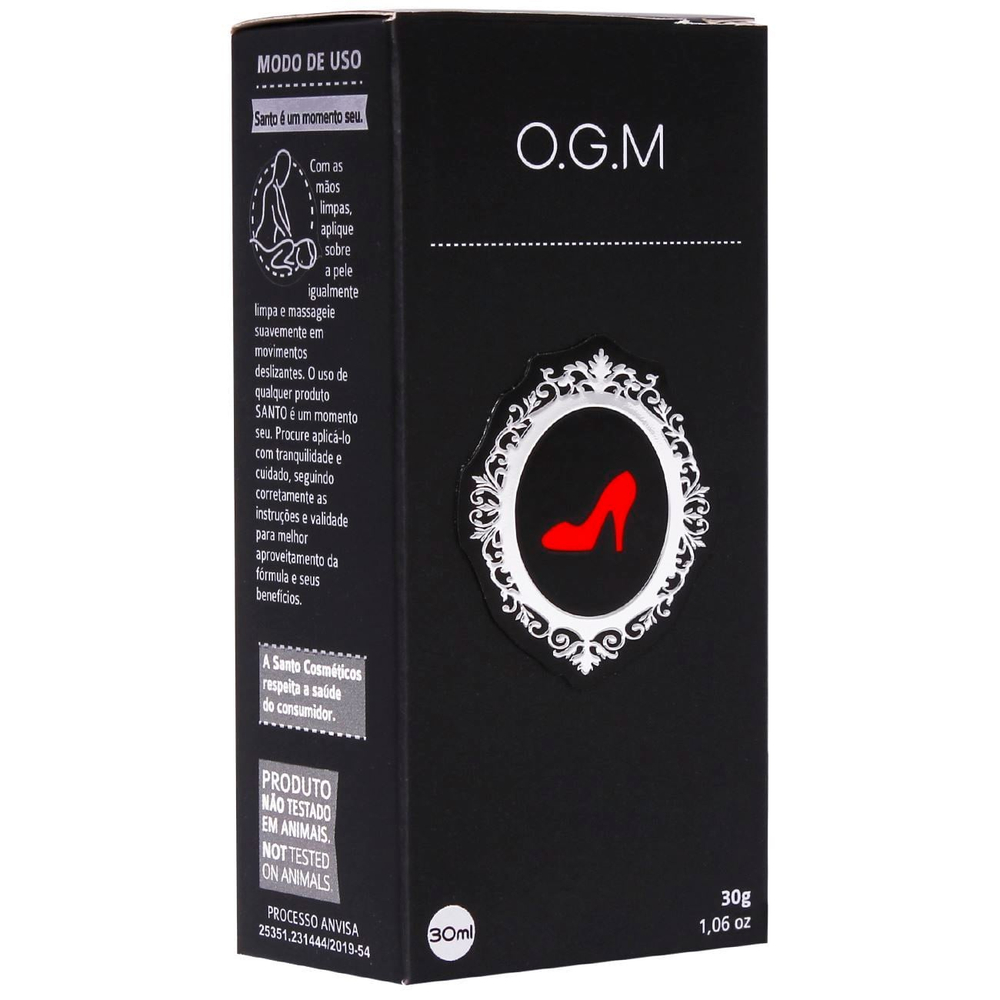 Ogm Estimulante Sexual Feminino 30g Santo