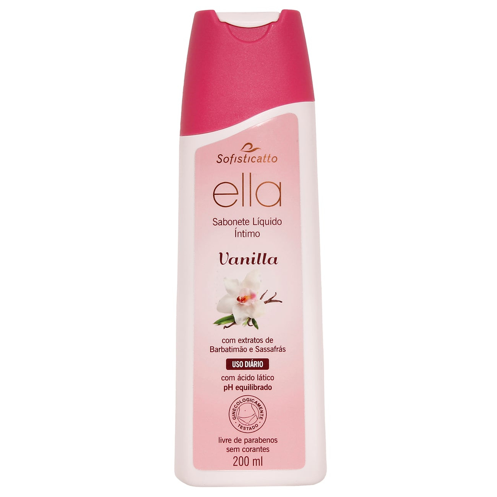 Ella Sabonete íntimo Líquido 200ml Sofisticatto