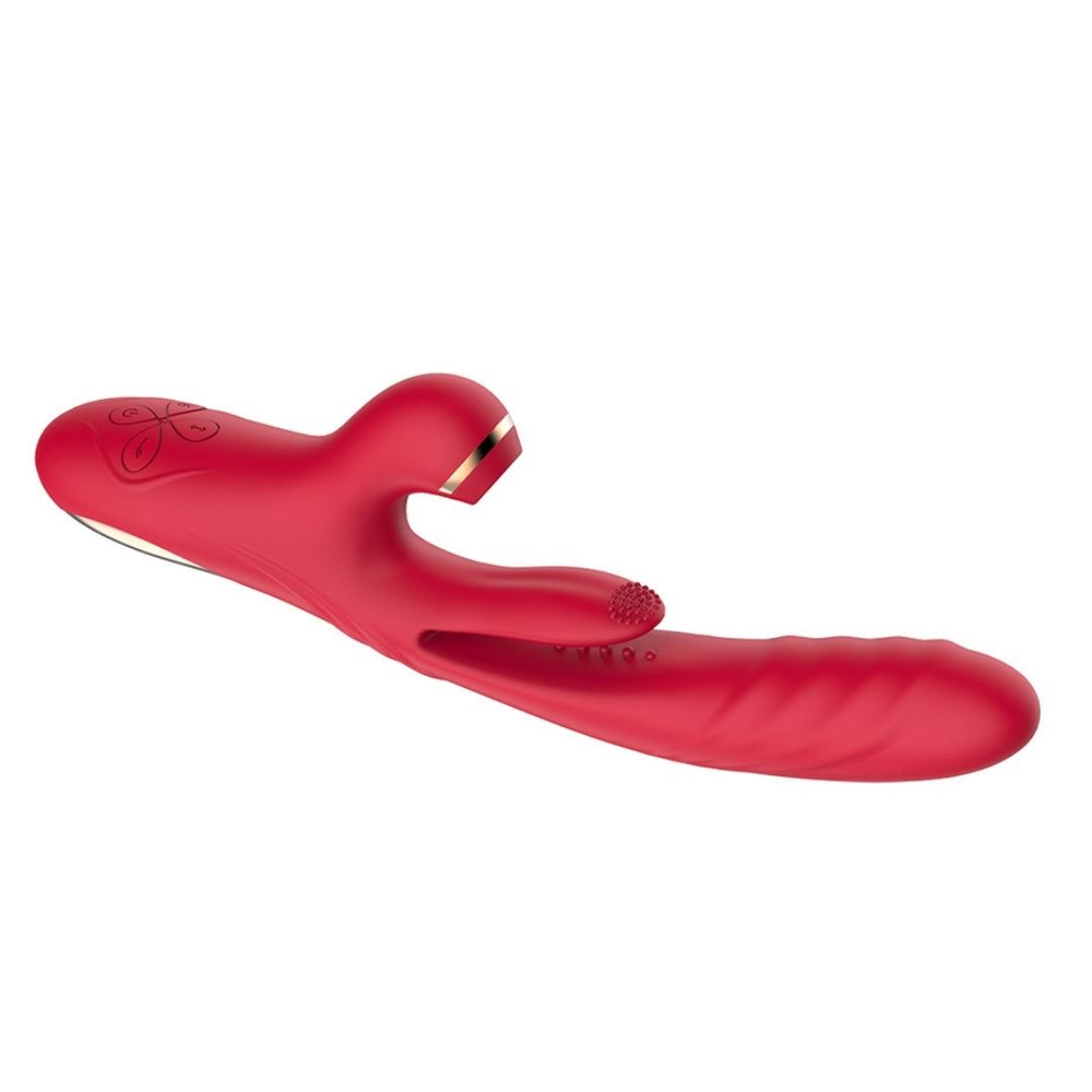 Vibrador Lainna Tripla Estimulação 7 Modos De Vai E Vem Vibe Toys