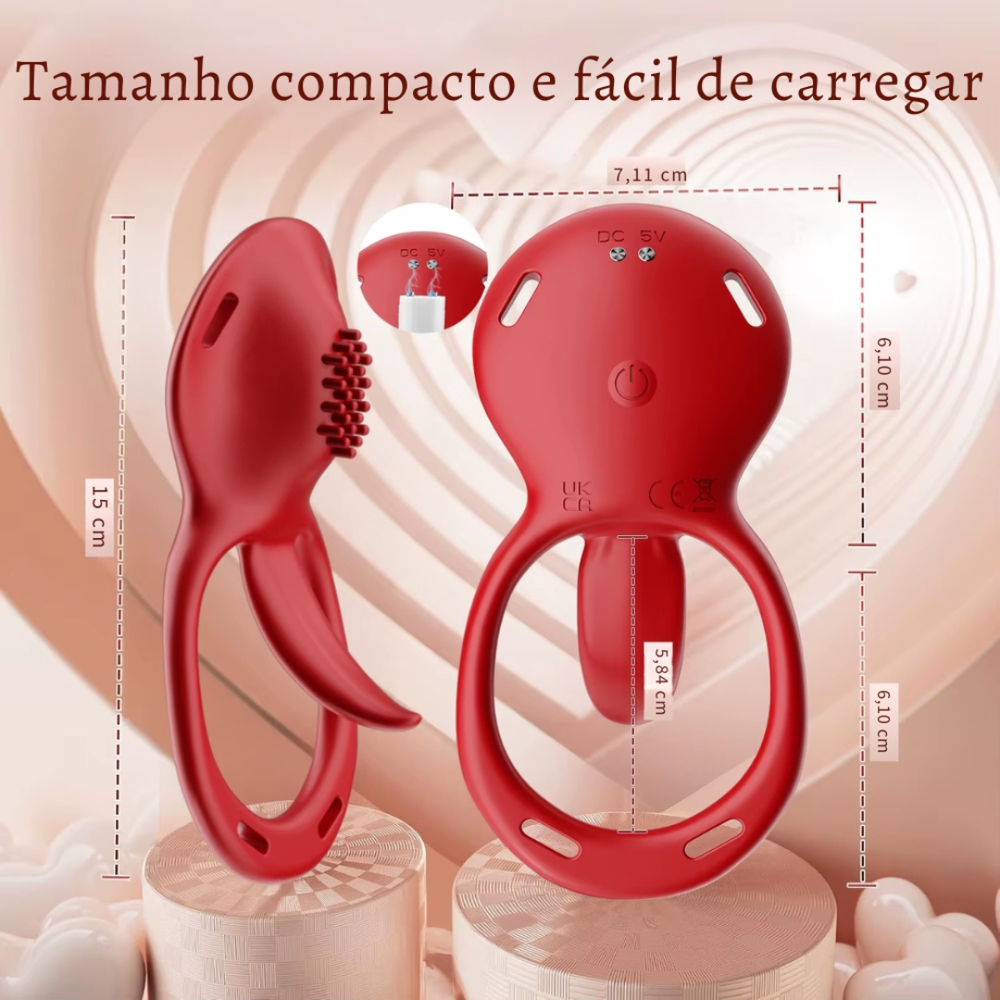 Vibrador De Calcinha Com Alça Ajustável Com Aplicativo Vibe Toys