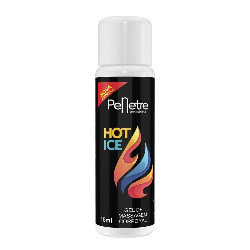 Hot Ice Gel Lubrificante 15ml Penetre Cosméticos