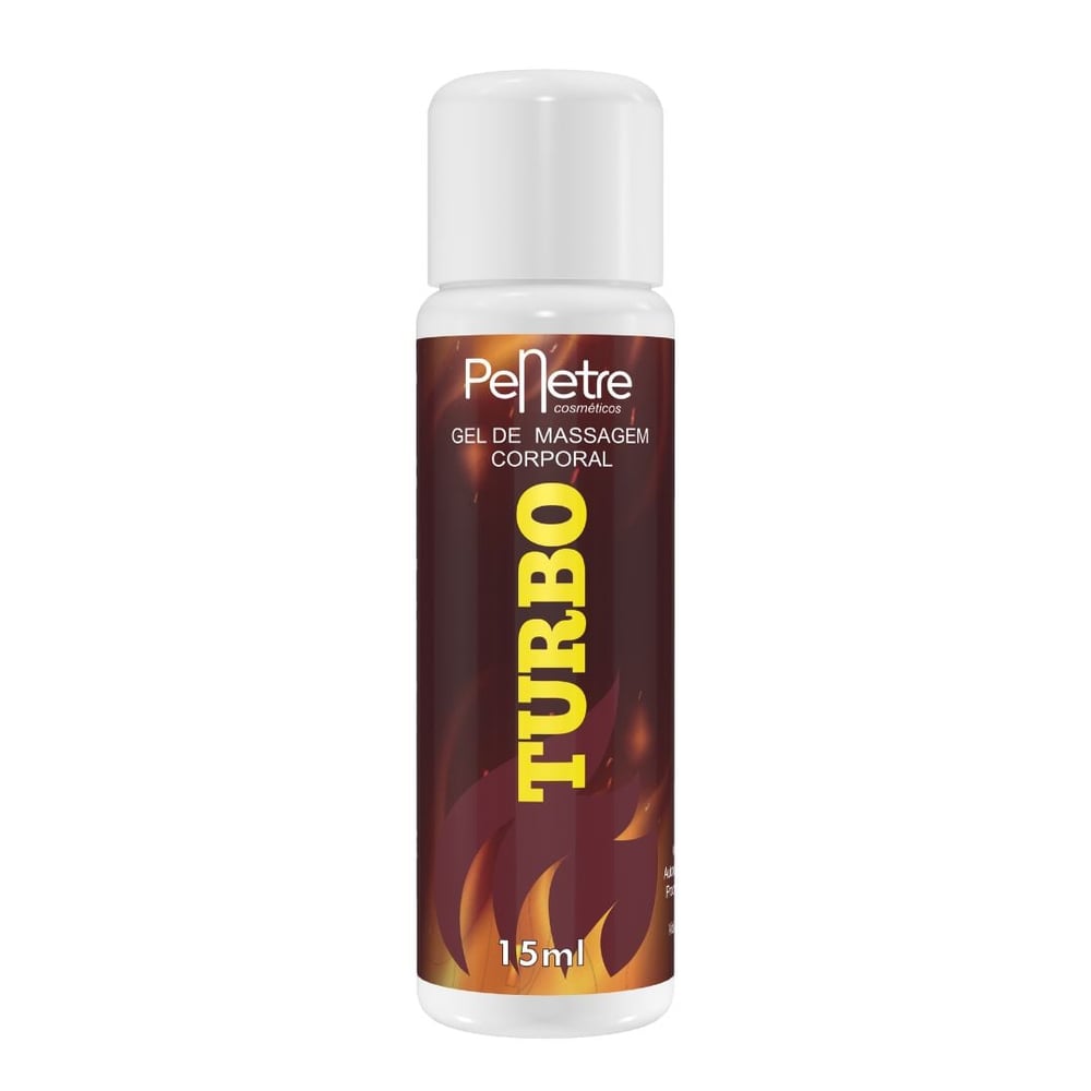 Turbo Gel Para Massagem Corporal 15ml Penetre Cosméticos