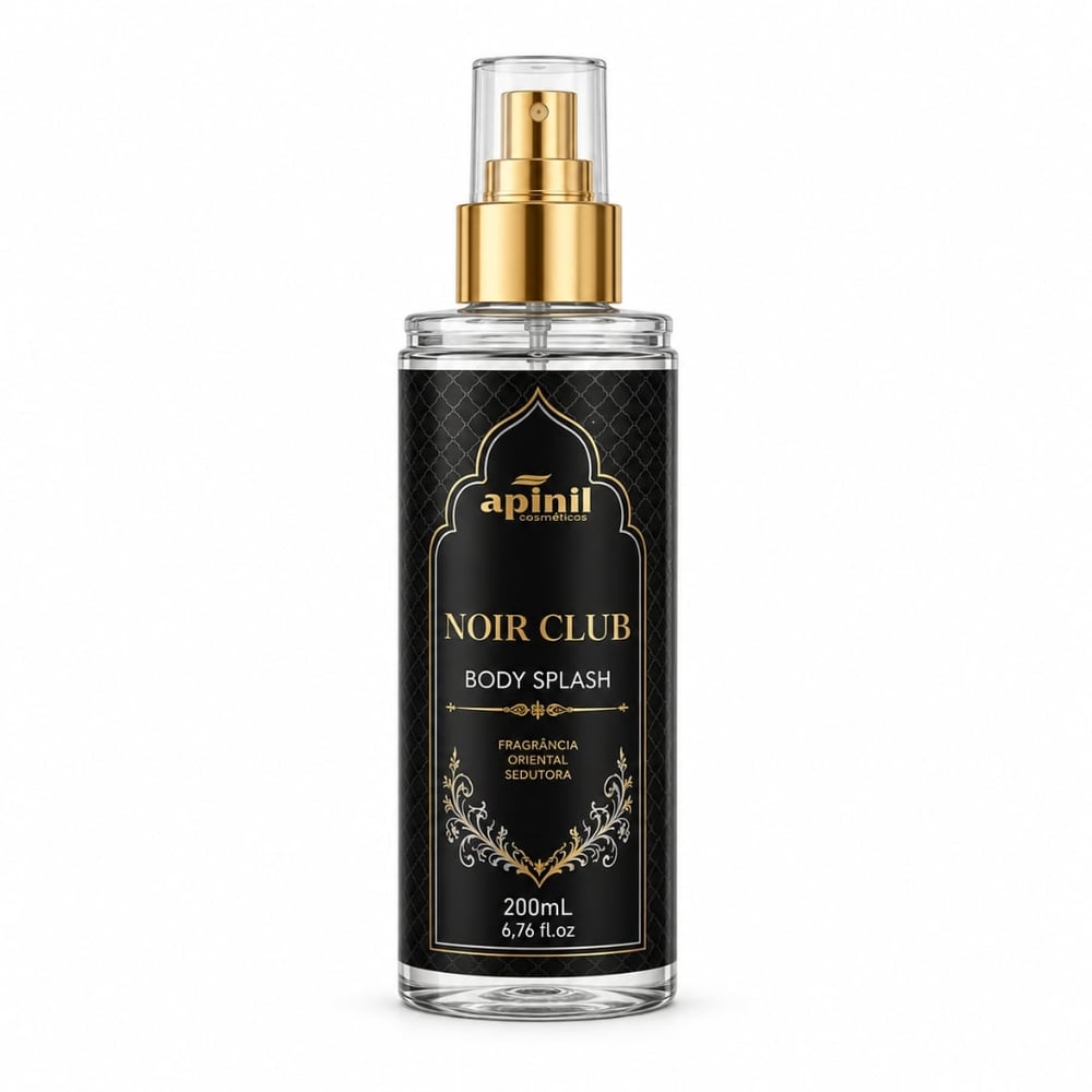 Nior Club Body Splash Masculino 200ml Apinil Cosméticos