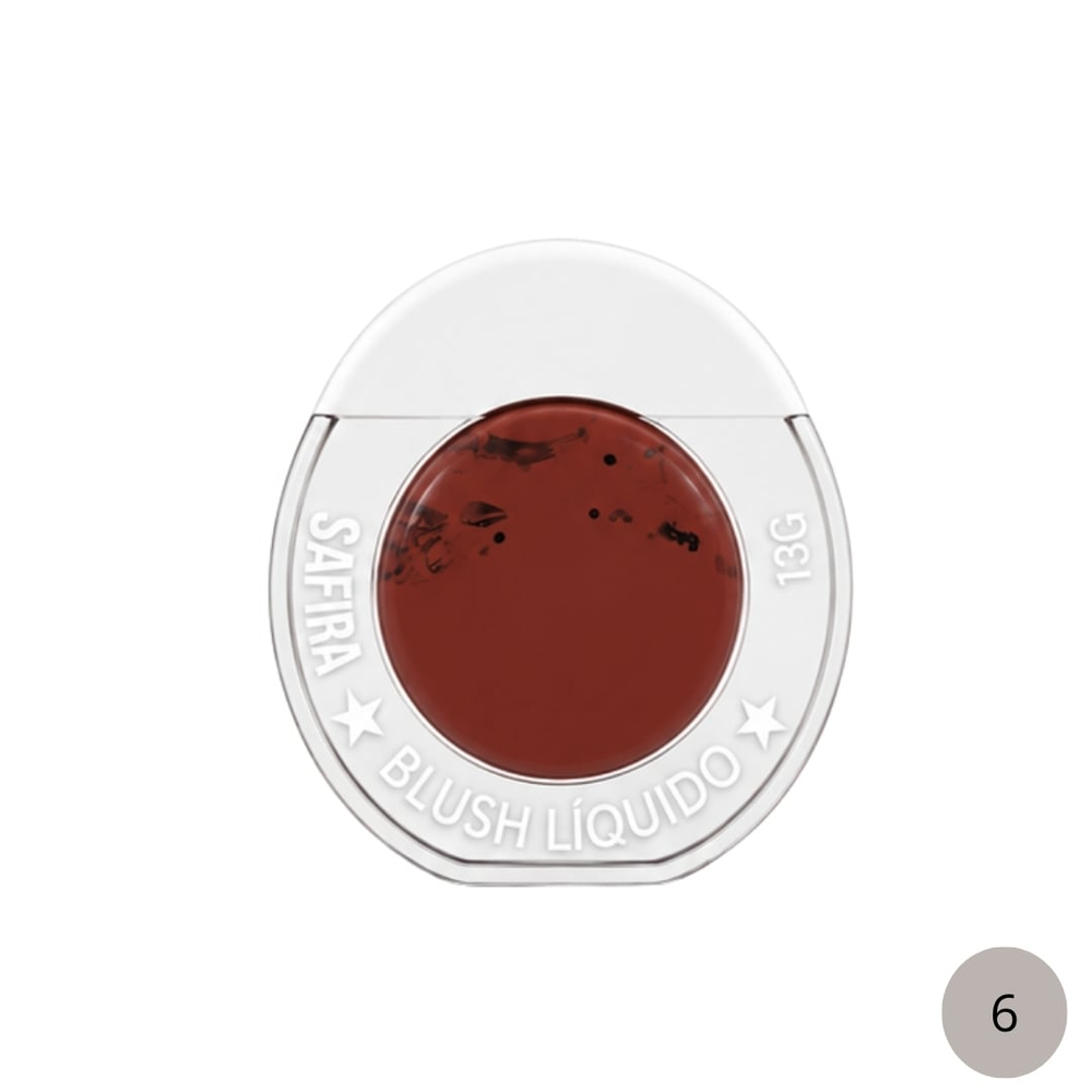 Blush Líquido 13g Safira Comésticos