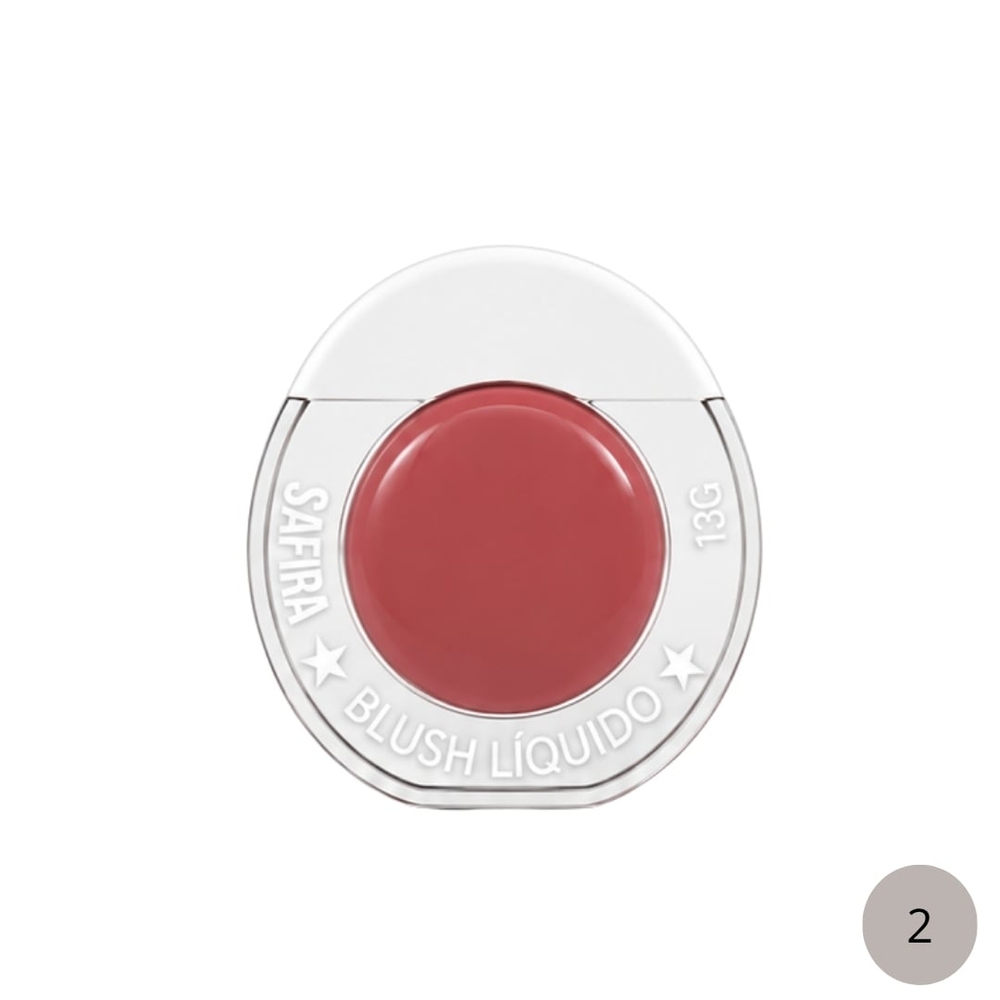 Blush Líquido 13g Safira Comésticos
