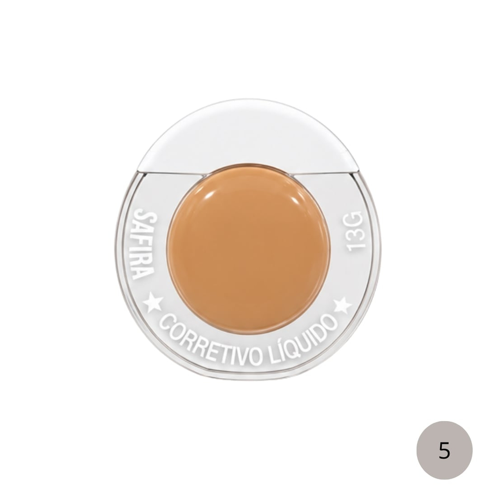 Corretivo Líquido 13g Safira Cosmésticos