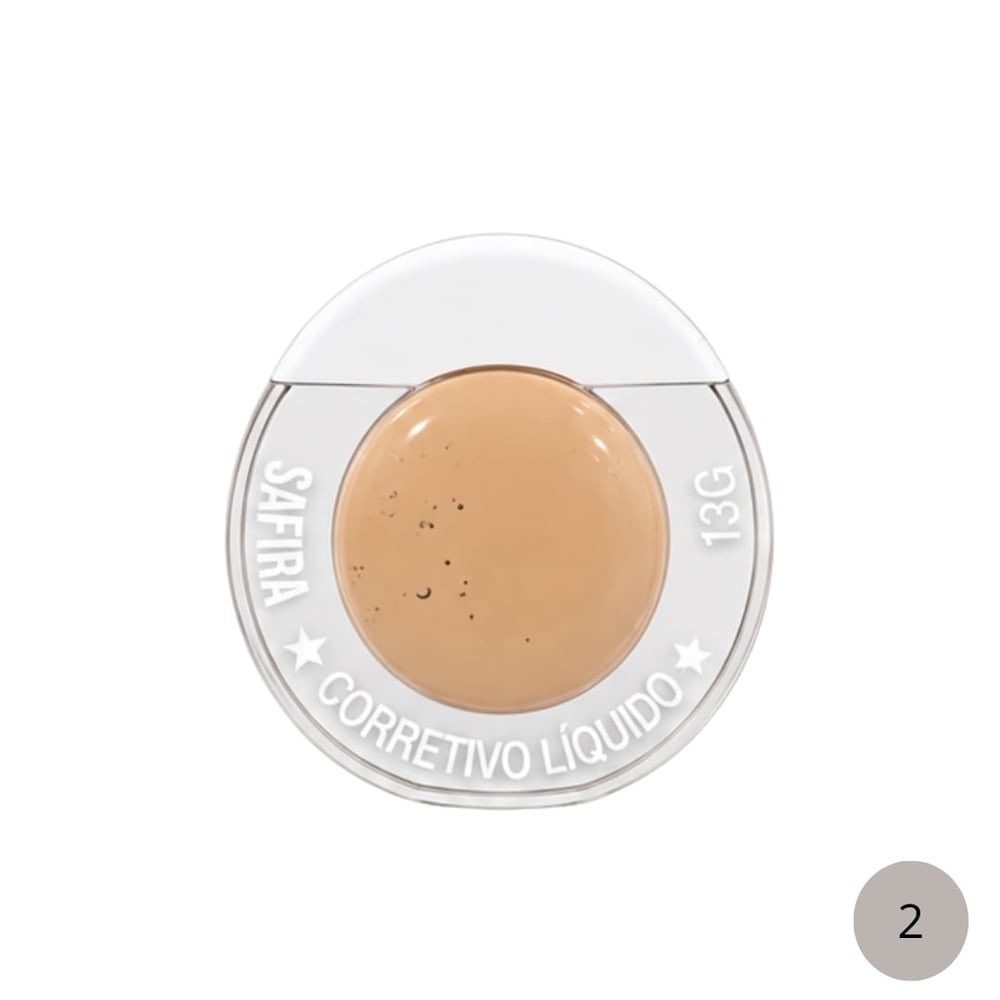 Corretivo Líquido 13g Safira Cosmésticos
