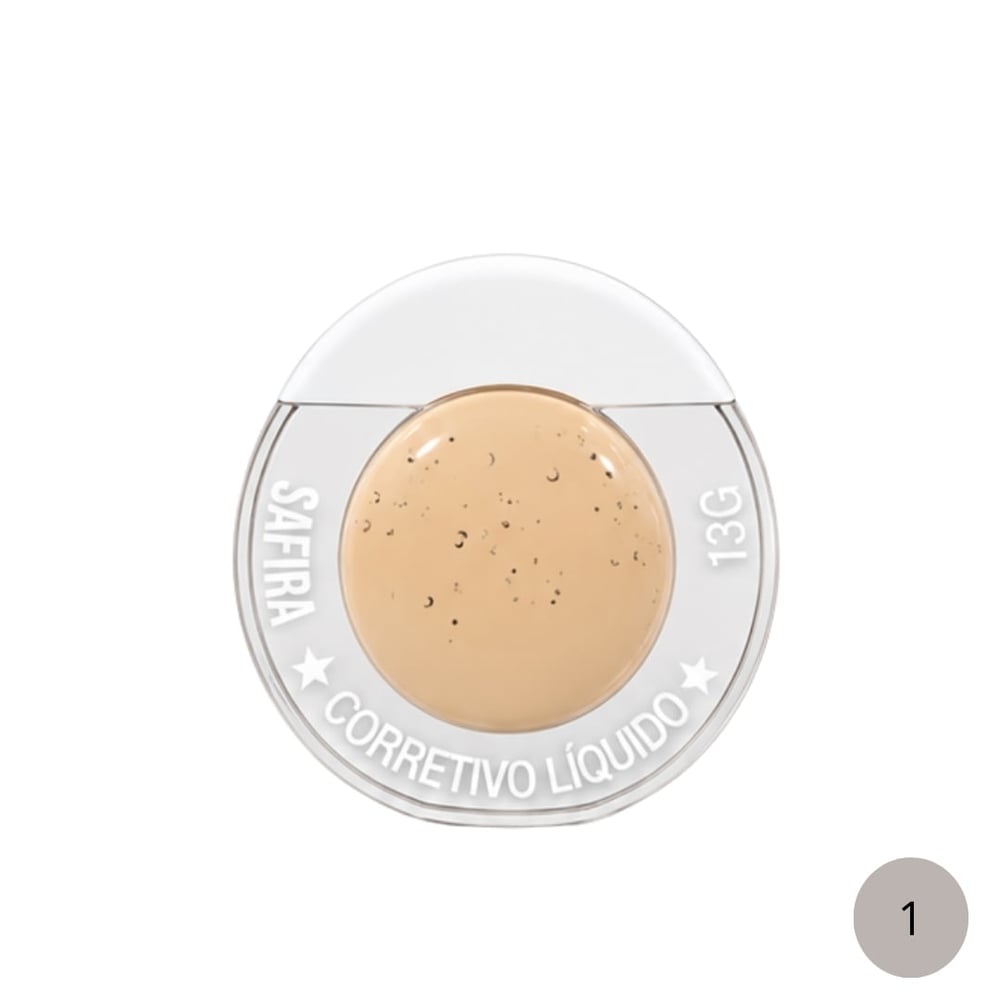 Corretivo Líquido 13g Safira Cosmésticos