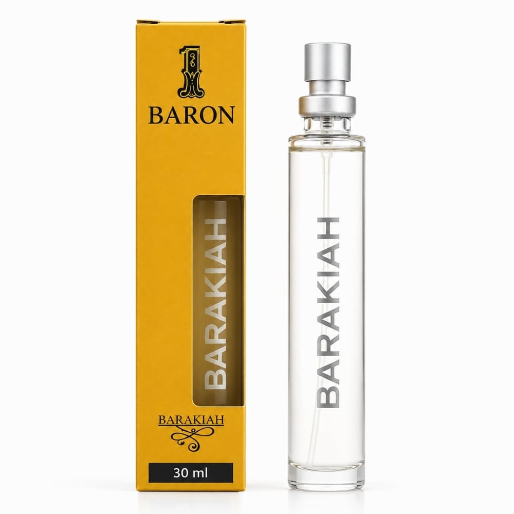 1 Baron Colônia Masculina 30ml Barakiah By Safira Cosméticos