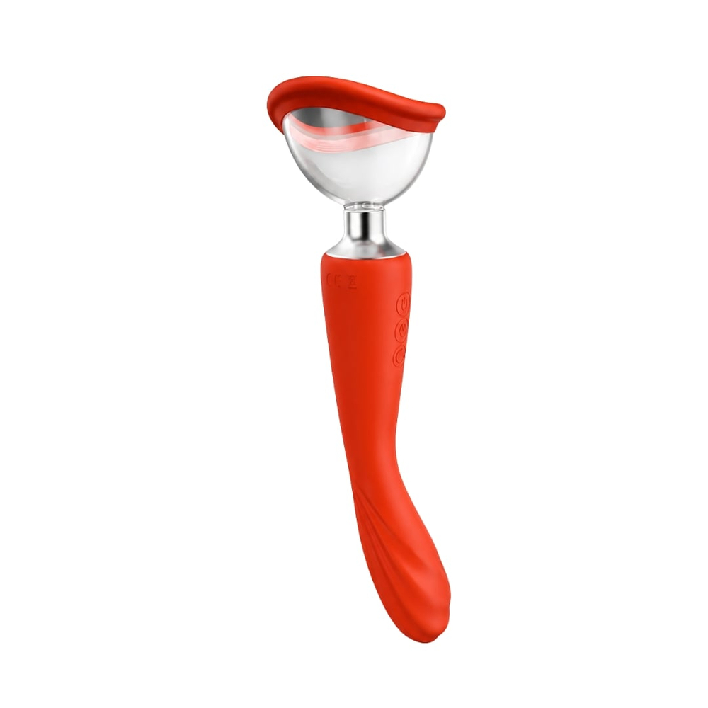 Vibrador De Ponto G E Clitóris Com Sucção E 7 Vibrações Alon Vibe Toys