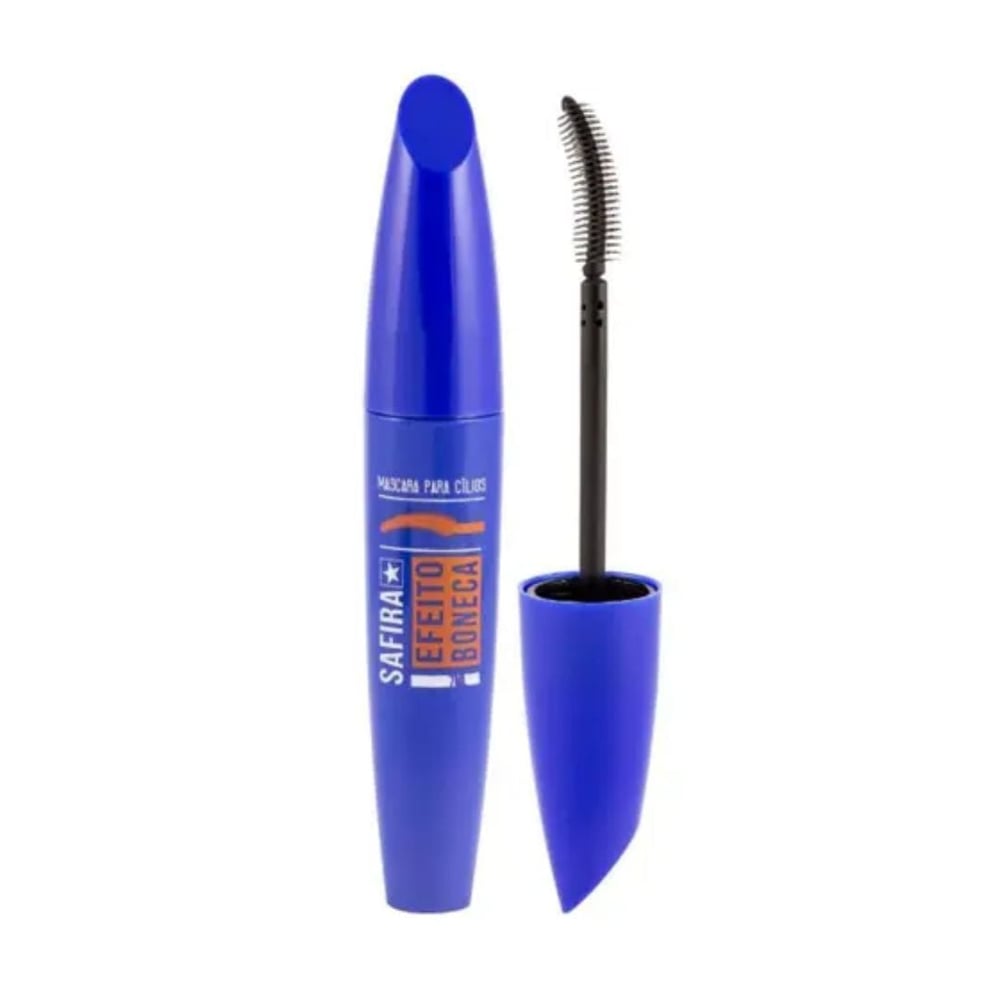 Máscara Para Cílios Efeito Boneca 7ml Safira Cosméticos