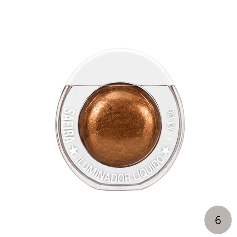 Iluminador Líquido 13g Safira Cosmésticos 