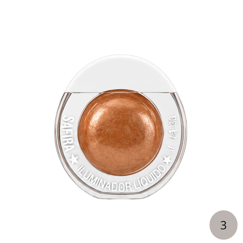 Iluminador Líquido 13g Safira Cosmésticos 