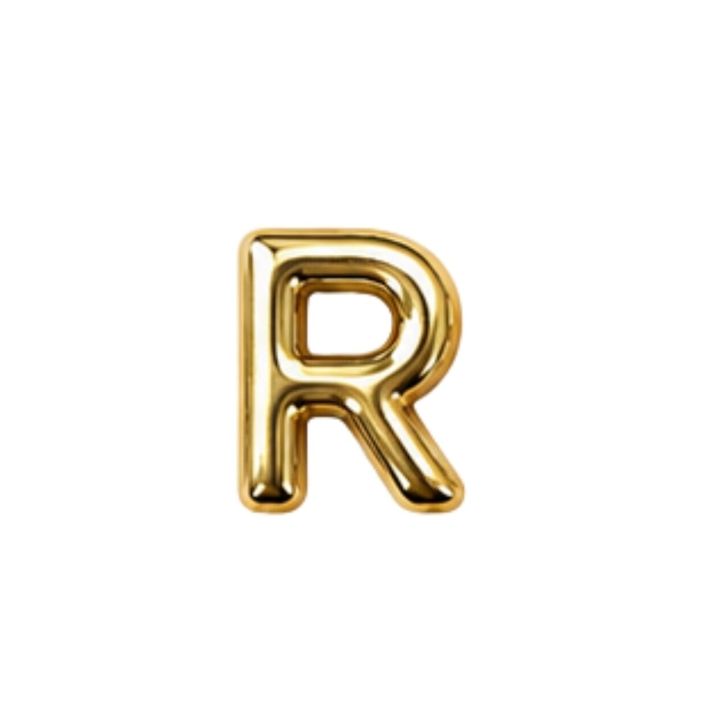 Letras De Metal Para Personalizar Douradas Yaffa Lingerie