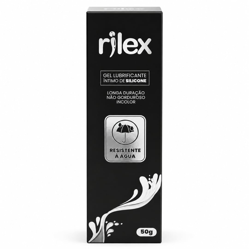 Gel Lubrificante íntimo De Silicone Resistente A água 50g Rilex