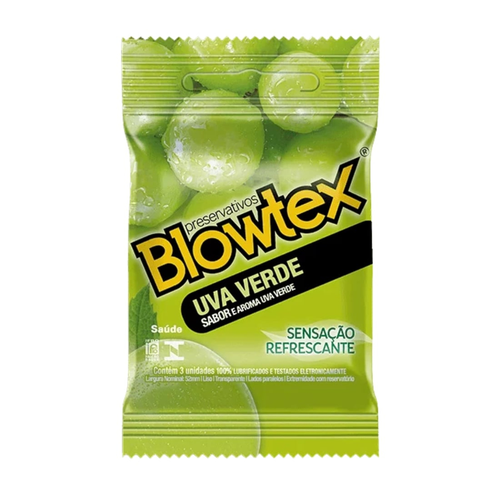 Preservativo Com Sabor E Aroma Blowtex