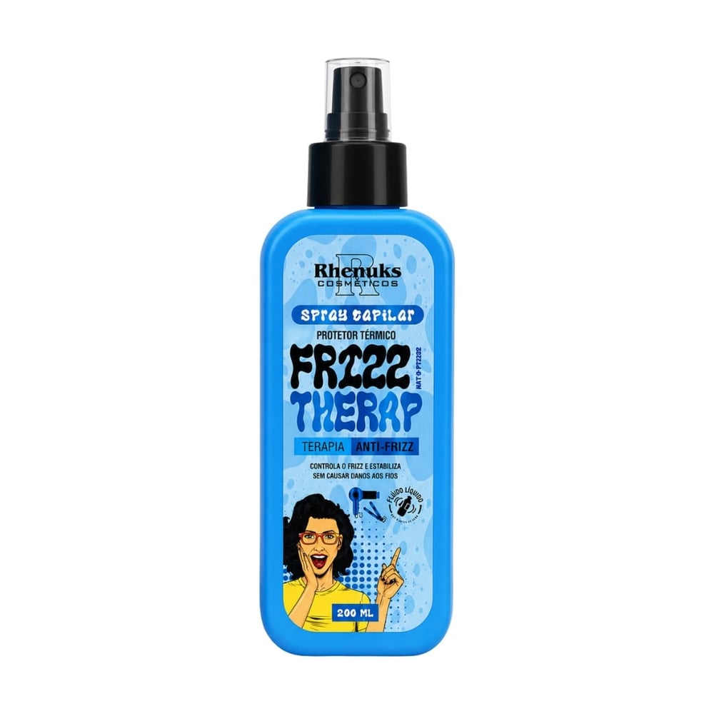 Spray Capilar Terapia Frizz Therap 200ml Rhenuks Cosméticos