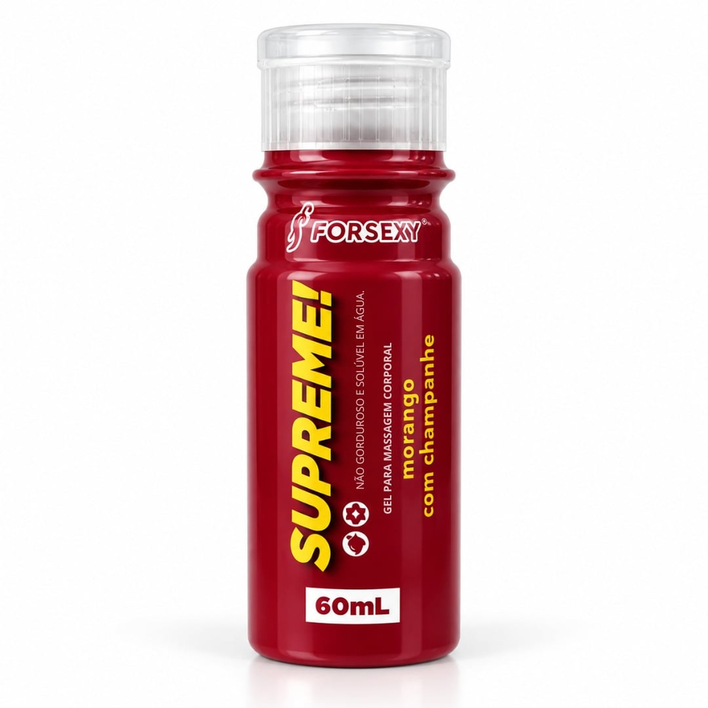 Supreme! Lubrificante Em Gel 60ml Forsexy