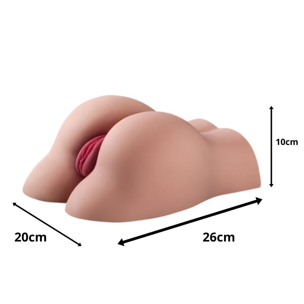Masturbador Masculino Formato De Bumbum Com Vagina E ânus