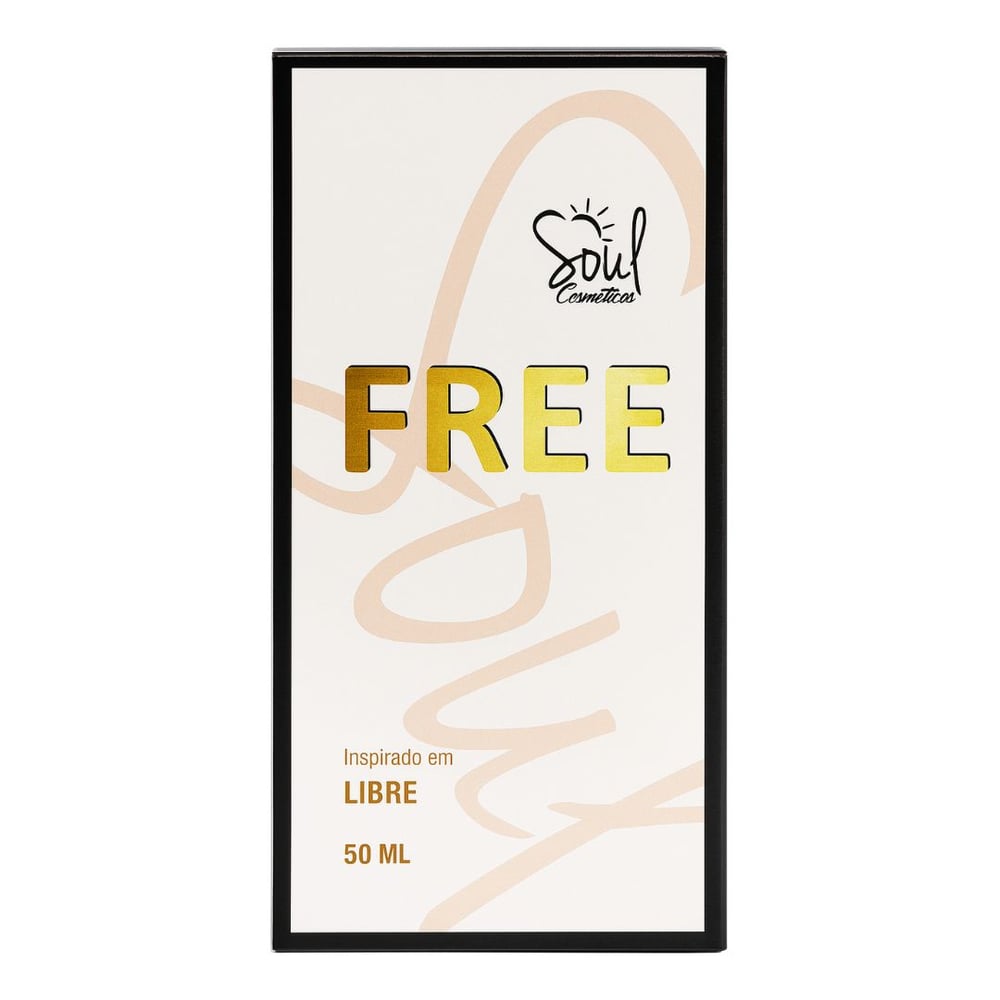 Free Soul Colônia Feminina 50ml Soul Cosméticos