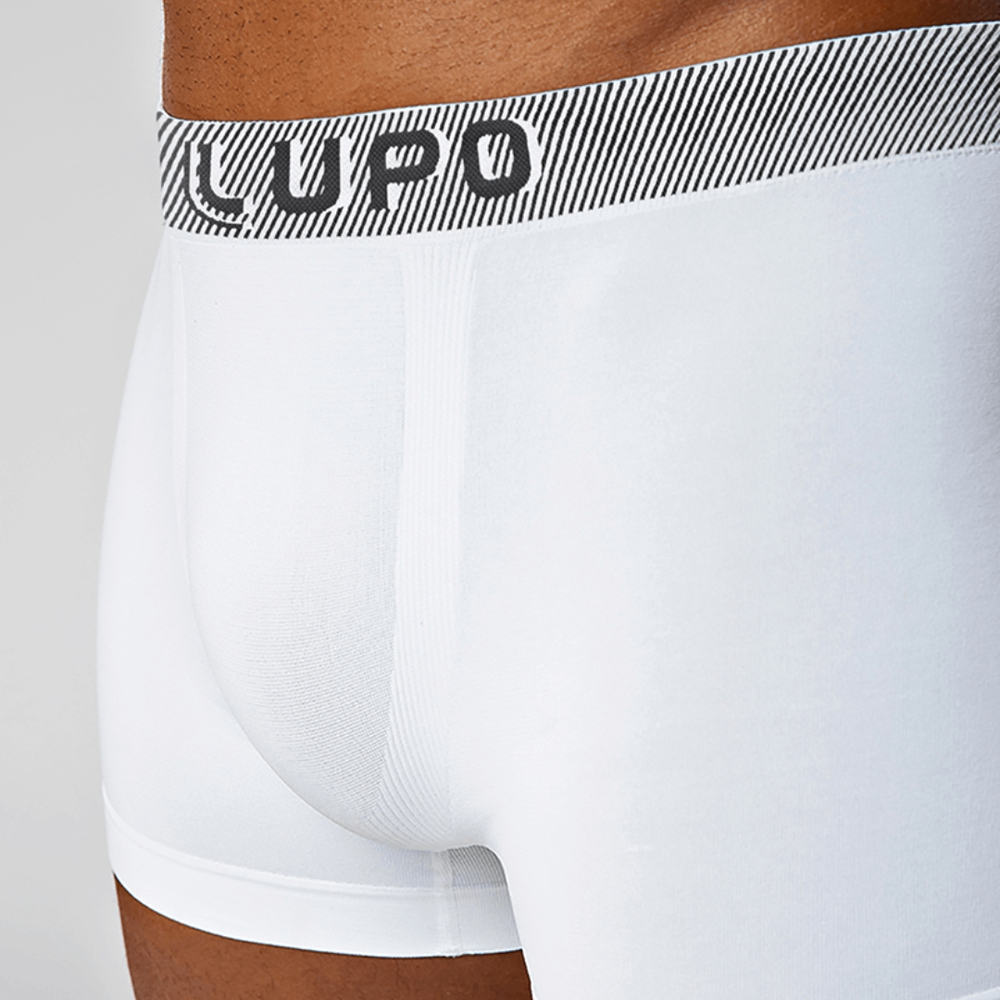 Cueca Boxer Adulto Microfibra Sem Costura Lupo